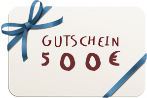 500 EURO GUTSCHEIN
