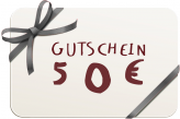 50 EURO GUTSCHEIN